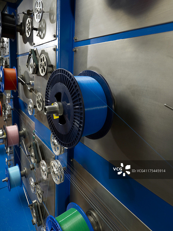 光纤电缆工厂图片素材