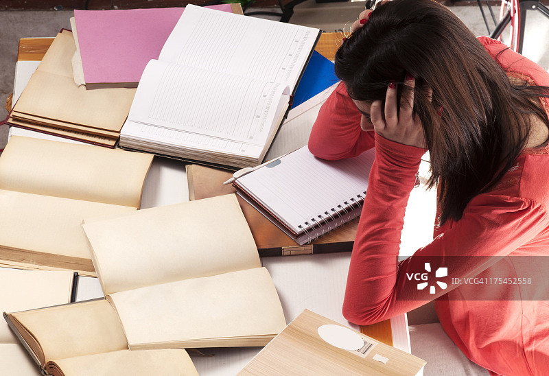 考试压力图片素材