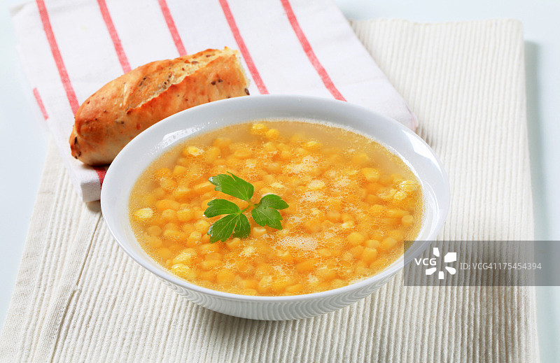 甜玉米汤图片素材