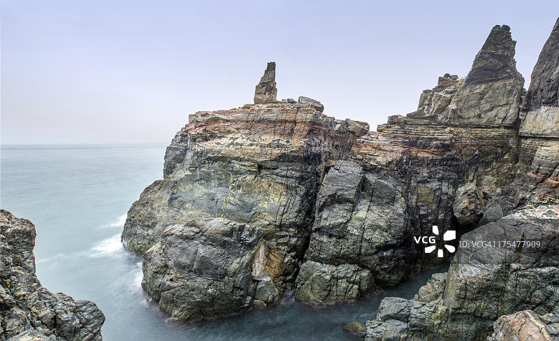 太宗台公园神仙岩，韩国釜山图片素材