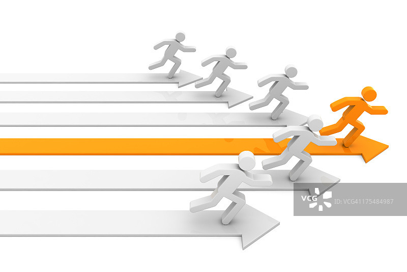 从人群中脱颖而出图片素材