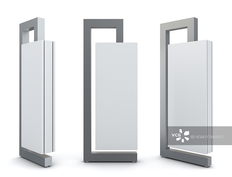 3D展览广告面板图片素材