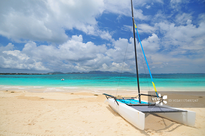 安圭拉海滩图片素材