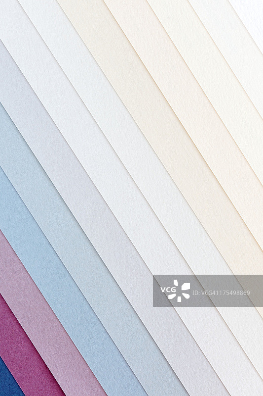 和谐色调的不同颜色纸张图片素材