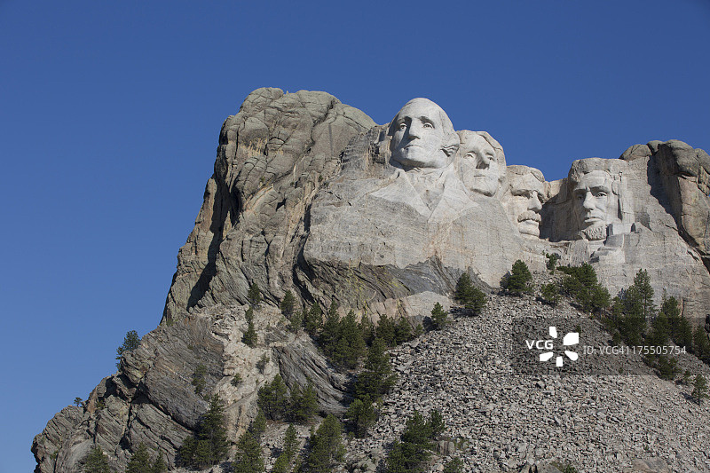 拉什莫尔山图片素材