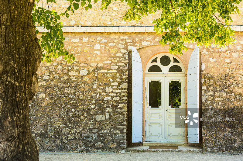 古老的门图片素材