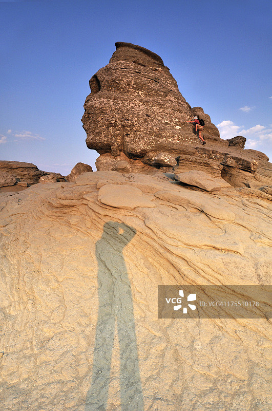 罗马尼亚，布切吉山脉的斯芬克斯图片素材