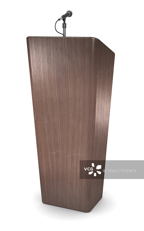 木制讲台图片素材