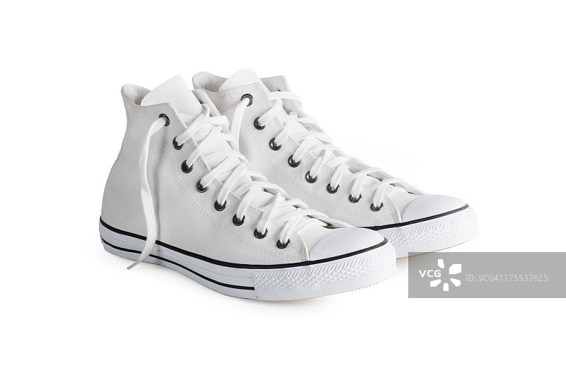 带裁剪路径的运动鞋图片素材