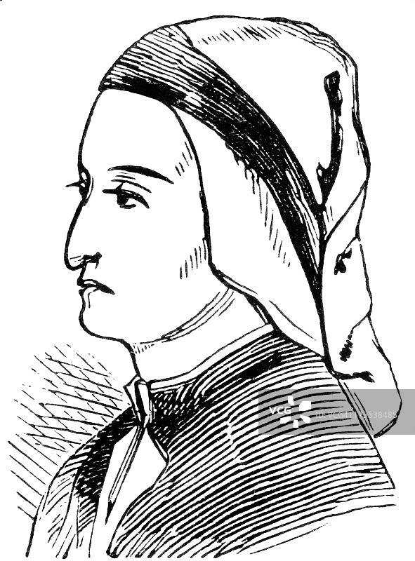 但丁·阿利吉耶里图片素材