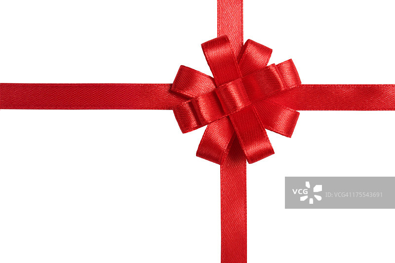 红色的蝴蝶结图片素材