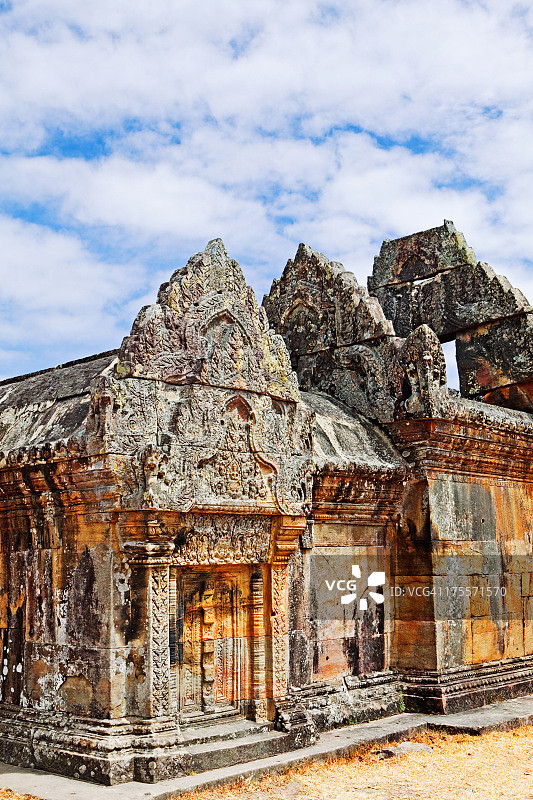 柏威夏寺：联合国教科文组织世界遗产图片素材