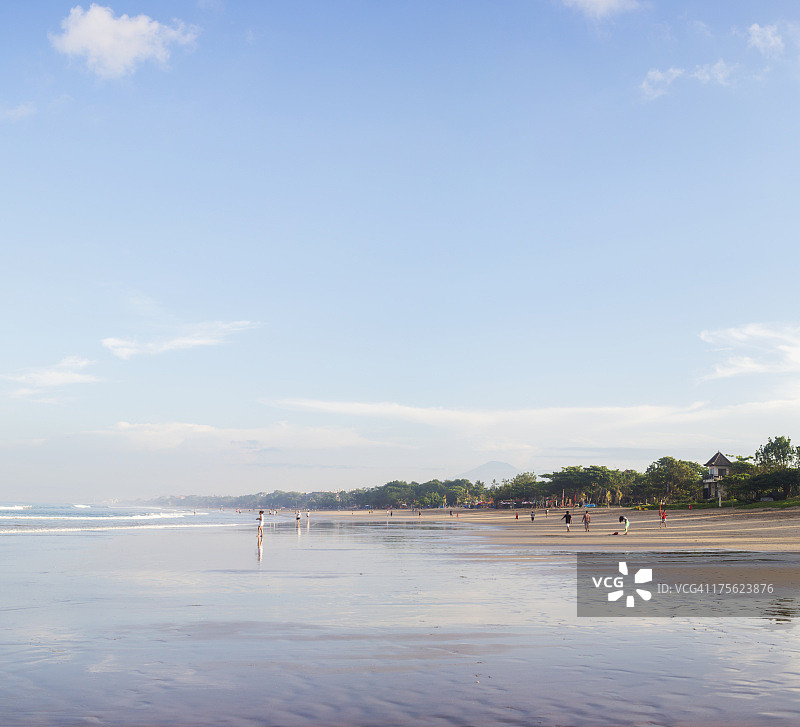 库塔海滩图片素材