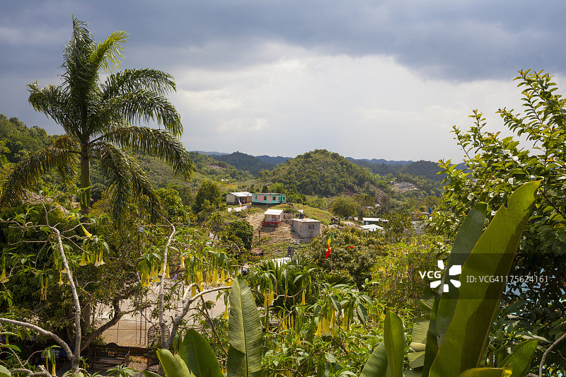 鲍勃·马利的家乡，牙买加九英里图片素材