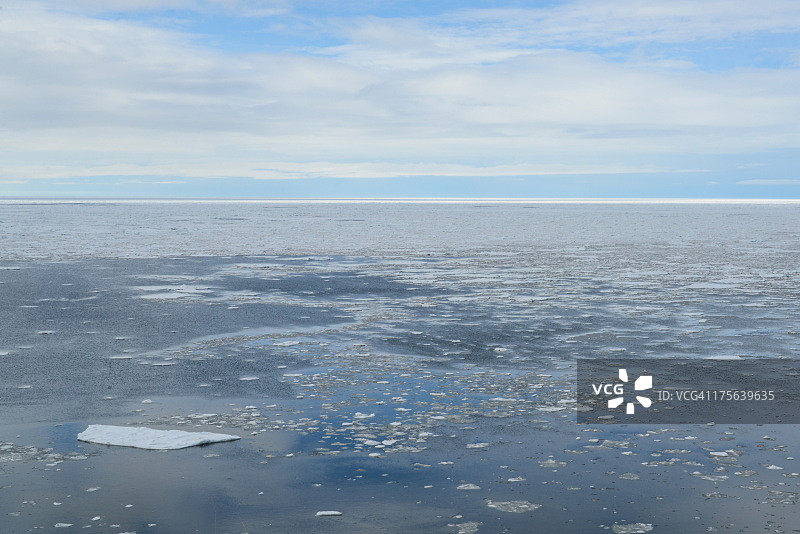 圣劳伦斯湾的冰块图片素材