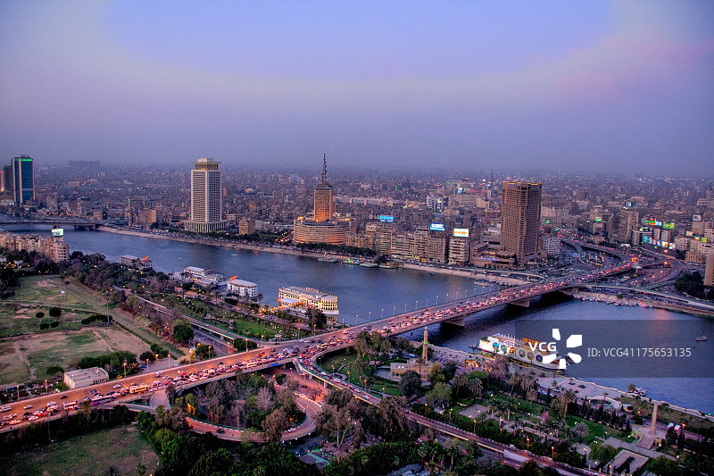 开罗的黄昏（HDR）图片素材