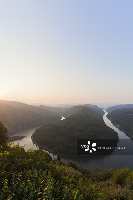德国萨尔兰萨尔河风光图片素材