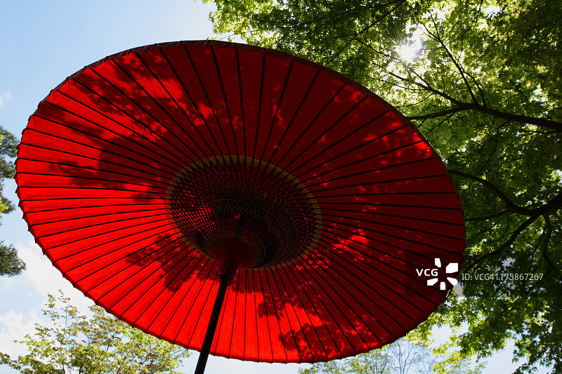 传统日式风格花园图片素材