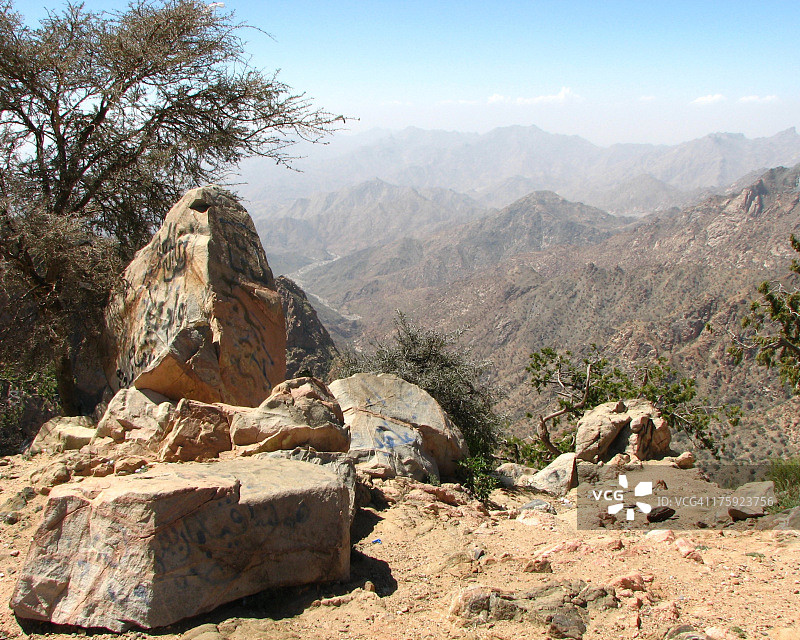 沙特阿拉伯塔伊夫山景图片素材