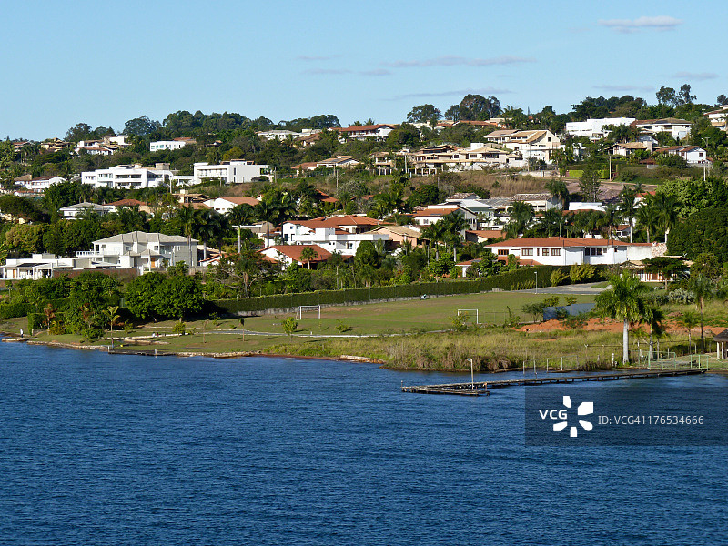 巴西利亚联邦区的帕拉诺阿湖图片素材