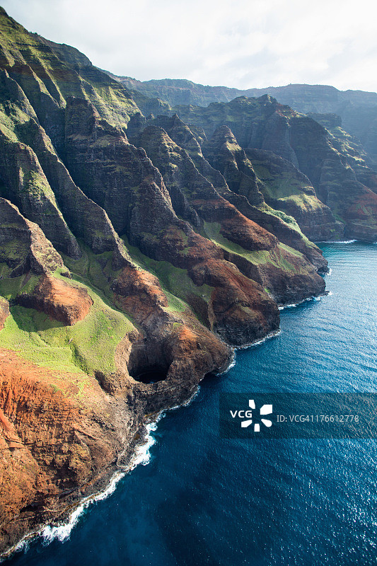 可爱岛空中美景图片素材