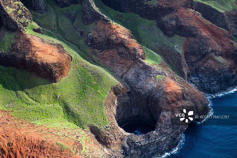 可爱岛空中美景图片素材