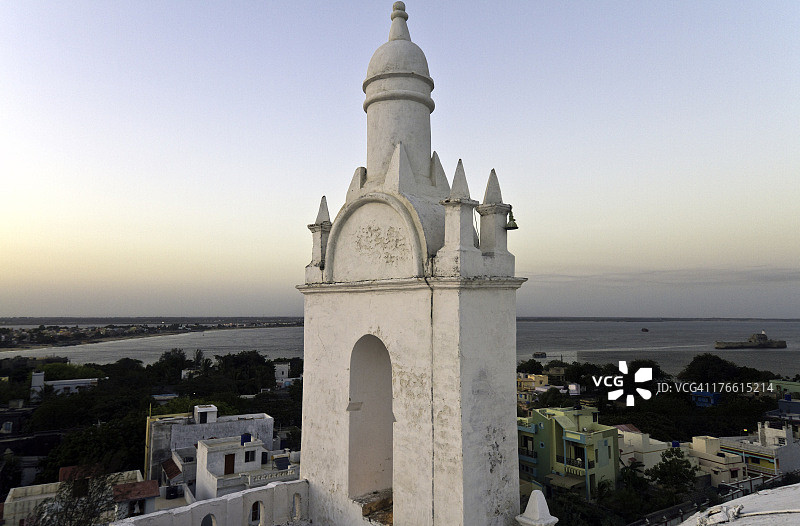 蒂乌岛圣保罗教堂图片素材