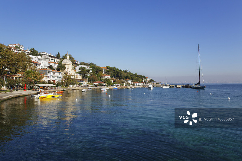土耳其伊斯坦布尔布尔加扎达岛景色图片素材