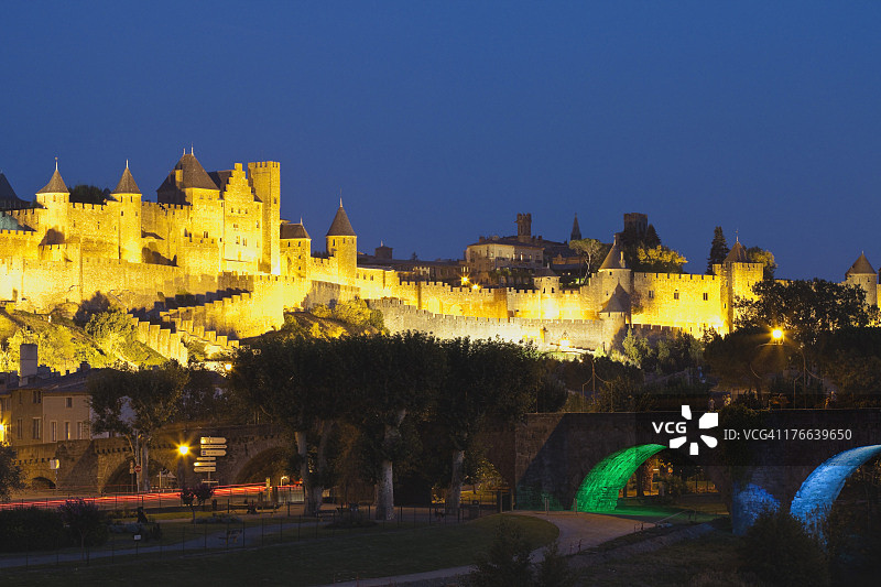 法国卡尔卡松风光图片素材