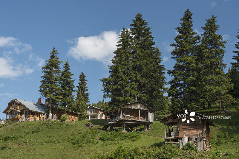 萨夫萨特至阿尔达罕的壮丽自然风光图片素材