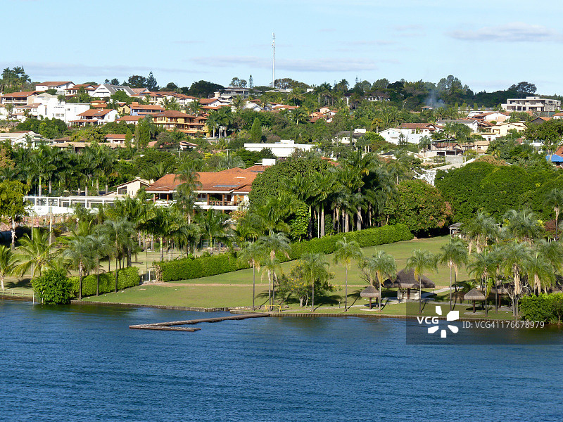 巴西巴西利亚的帕拉诺阿湖图片素材