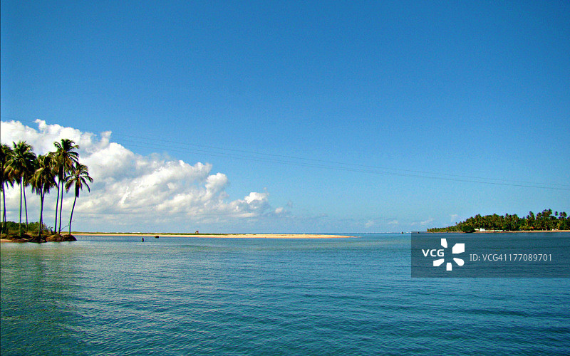 曼瓜巴河口图片素材