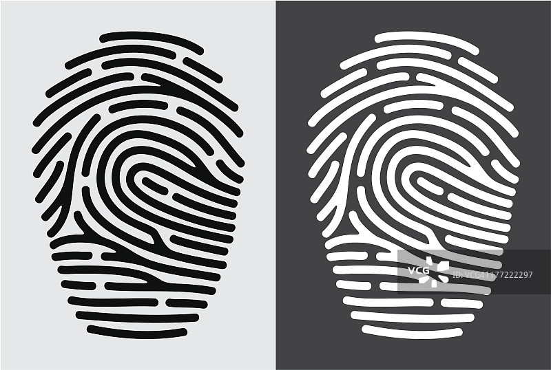 指纹图标图片素材