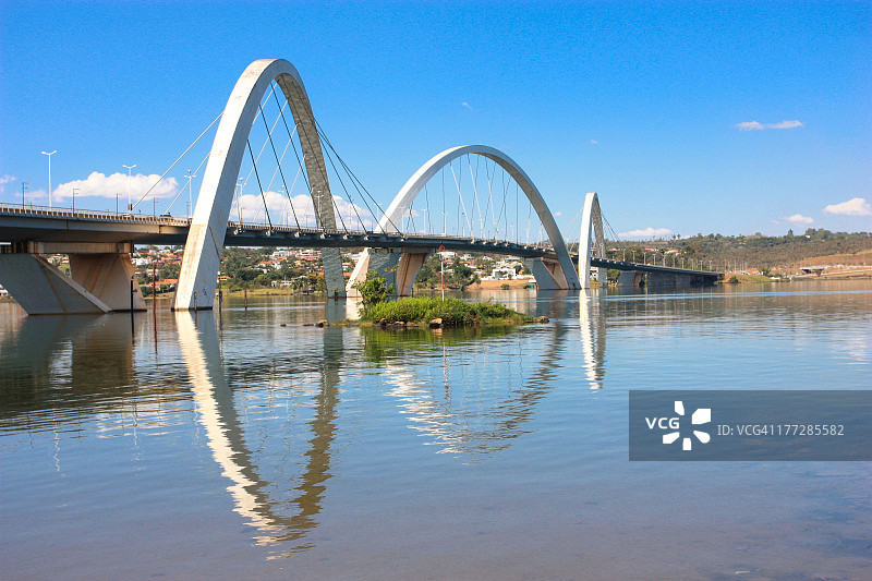 库比契克大桥 - 巴西利亚图片素材