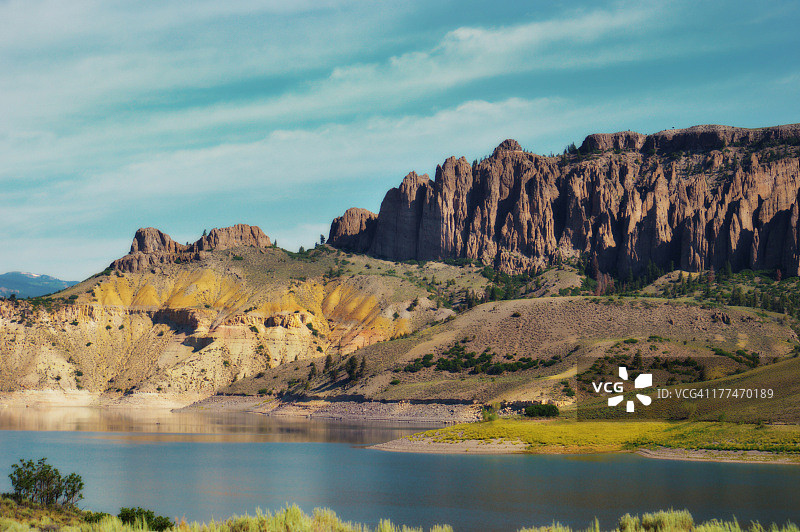 科罗拉多州蓝色梅萨图片素材