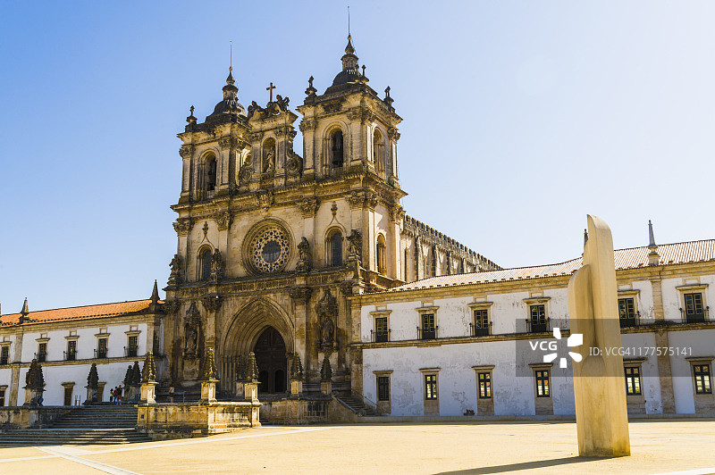 葡萄牙阿尔科巴萨圣玛丽亚修道院图片素材