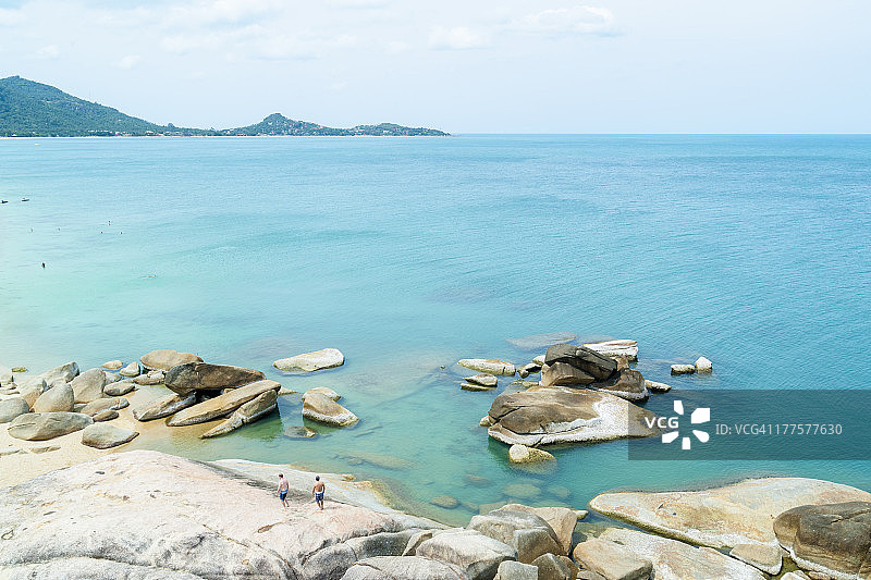 苏梅岛拉迈海滩，泰国图片素材