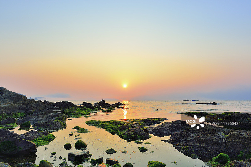海上日出图片素材