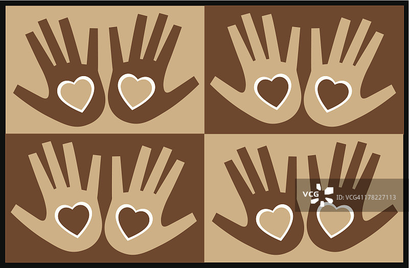 箱子里的手图片素材