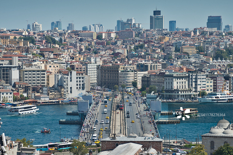 加拉塔大桥图片素材