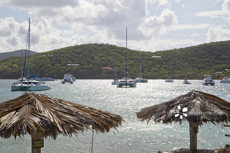 玛丽娜礁景色图片素材