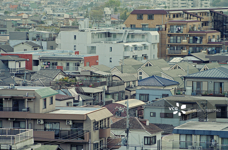 东京板桥区的屋顶图片素材