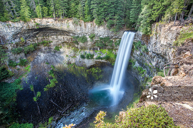 布兰迪酒瀑布，惠斯勒图片素材