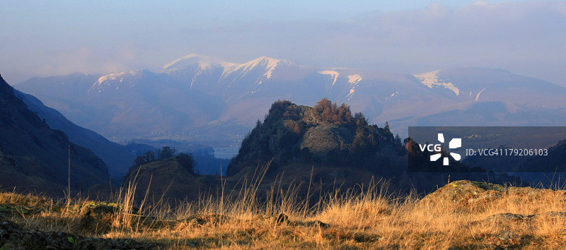 卡斯尔克拉格和斯基多峰景色图片素材