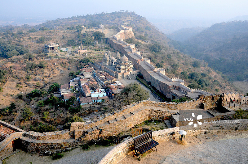 拉贾斯坦邦的昆巴哈尔堡图片素材