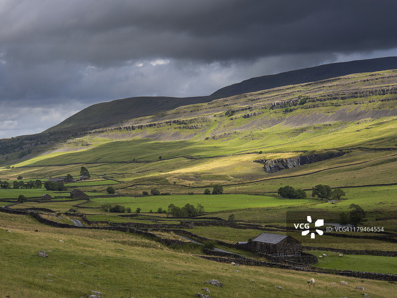 英国约克郡山谷国家公园图片素材