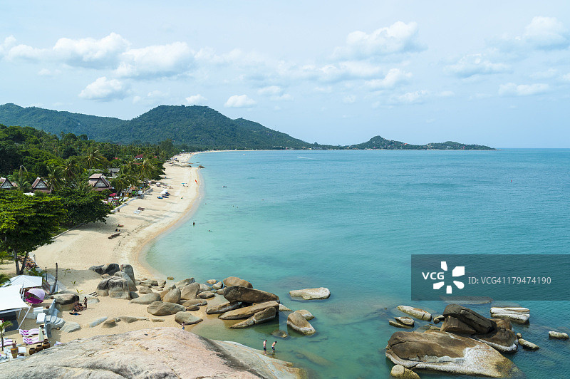 苏梅岛拉迈海滩，泰国图片素材