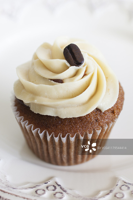 咖啡纸杯蛋糕图片素材