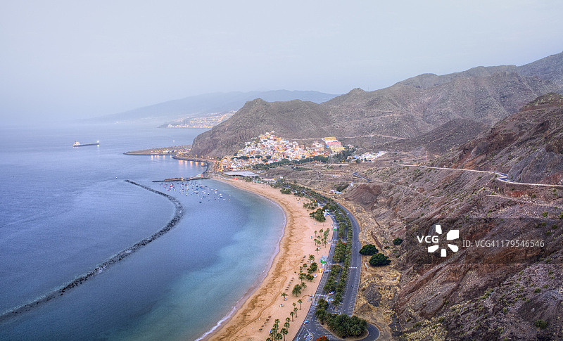 特雷西塔斯海滩风光图片素材