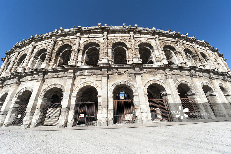 法国尼姆圆形剧场图片素材